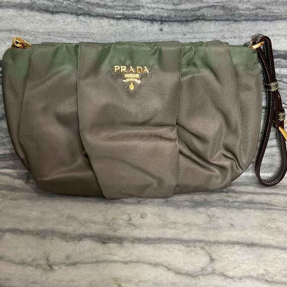 PRADA Tessuto Pouch / Wristle EUC WITH COA - Picture 1 of 11